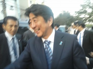 Premiê do Japão Shinzo Abe em visita à São Paulo